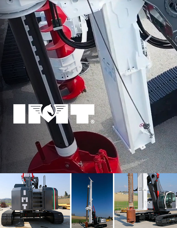 IMT manufacture of hydraulic piling and drilling rigs